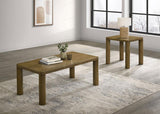 Castlewood 2-piece Cocktail Coffee Table Set Brown Oak | Full | Brown | Brown Oak | 710858-S2
