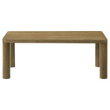 Castlewood Engineered Wood Cocktail Coffee Table Brown Oak | Brown | Brown Oak | 710858