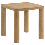 Castlewood Engineered Wood Accent Side End Table Light Oak | Beige | Light Oak | 710867
