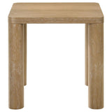 Castlewood Engineered Wood Accent Side End Table Light Oak | Beige | Light Oak | 710867