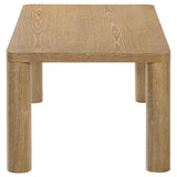 Castlewood Engineered Wood Cocktail Coffee Table Light Oak | Beige | Light Oak | 710868