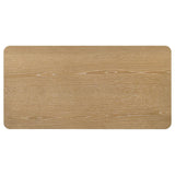 Castlewood Engineered Wood Cocktail Coffee Table Light Oak | Beige | Light Oak | 710868