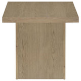 Devar Square Engineered Wood Side End Table Latte | Beige | Latte | 710917