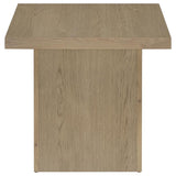 Devar Square Engineered Wood Side End Table Latte | Beige | Latte | 710917