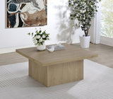 Devar Square Engineered Wood Cocktail Coffee Table Latte | King | Beige | Latte | 710918