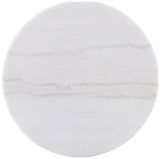 Jason Round White Marble Top Coffee Table Greige | White | Greige / White Marble | 711418