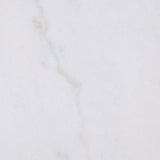 Jason Round White Marble Top Side End Table Honey Brown | White | Honey Brown / White Marble | 712417