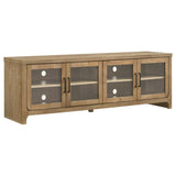 Brenham 79-inch 4-door TV Stand Media Console Washed Oak | Brown | Washed Oak | 720130