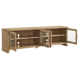 Brenham 79-inch 4-door TV Stand Media Console Washed Oak | Brown | Washed Oak | 720130