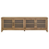 Brenham 79-inch 4-door TV Stand Media Console Washed Oak | Brown | Washed Oak | 720130