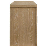 Brenham 79-inch 4-door TV Stand Media Console Washed Oak | Brown | Washed Oak | 720130
