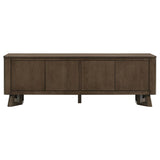 Trotter 71-inch 4-Door Wood TV Stand Media Console Brown | King | Brown | 720133