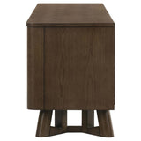 Trotter 71-inch 4-Door Wood TV Stand Media Console Brown | King | Brown | 720133