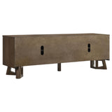 Trotter 71-inch 4-Door Wood TV Stand Media Console Brown | King | Brown | 720133