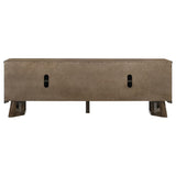 Trotter 71-inch 4-Door Wood TV Stand Media Console Brown