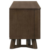 Trotter 71-inch 4-Door Wood TV Stand Media Console Brown