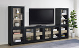 Denison 3-piece Entertainment Center 79-inch TV Stand Black | King | Black | 720223-SET