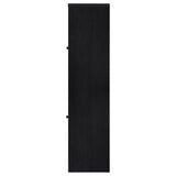 Denison 3-piece Entertainment Center 79-inch TV Stand Black