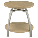 Dacre 3-piece Round Coffee and End Table Set Greige | Beige | Greige | 720318-S3