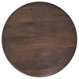 Dale Round Solid Mango Wood Coffee Table Brown | Brown | 721998