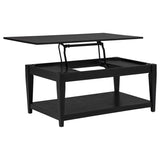 Lindenton Lift-Top Occasional Cocktail Coffee Table Black | Black | 722728