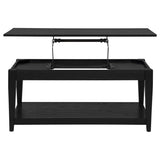 Lindenton Lift-Top Occasional Cocktail Coffee Table Black | Black | 722728