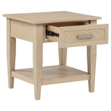 Lindenton 1-drawer Wood Occasional Side End Table Blonde | Beige | Blonde | 722757