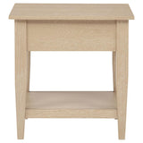 Lindenton 1-drawer Wood Occasional Side End Table Blonde | Beige | Blonde | 722757