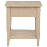 Lindenton 1-drawer Wood Occasional Side End Table Blonde | Beige | Blonde | 722757