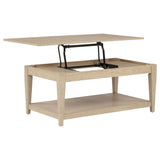 Lindenton 3-piece Wood Lift-Top Coffee and End Table Set Blonde | Beige | Blonde | 722758-S3