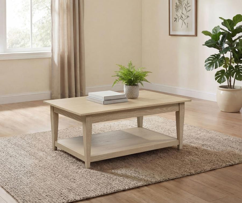 Lindenton Lift-Top Occasional Cocktail Coffee Table Blonde