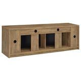 Eddy 79-inch 2-door TV Stand Fireplace Media Console Mango | Brown | Mango | 722843