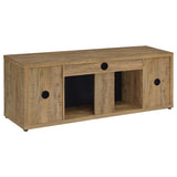 Fuller 60-inch 2-door TV Stand Fireplace Media Console Mango | Full | Brown | Mango | 722852