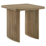 Adina 2-piece Wood Coffee Table Set Distressed Light Brown | Brown | Distressed Light Brown | 722858-S2