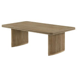 Adina Rectangular Wood Coffee Table Distressed Light Brown | Brown | Distressed Light Brown | 722858