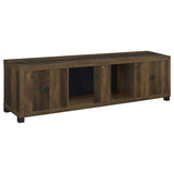 Havering 71-inch TV Stand Fireplace Media Console Dark Pine | Brown | Dark Pine | 722873