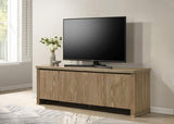 Adina 70-inch TV Stand Media Console Distressed Light Brown | Brown | Distressed Light Brown | 722933