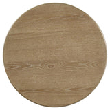 Adina 2-piece Round Coffee Table Set Distressed Light Brown | Brown | Distressed Light Brown | 722938-S2