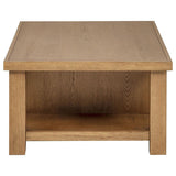 Beasley 2-Drawer Wood Coffee Table Golden Oak | Brown | Golden Oak | 723328