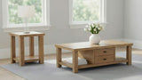 Beasley 2-Drawer Wood Coffee Table Golden Oak | Brown | Golden Oak | 723328