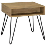 Fanning 3-piece Lift Top Coffee and End Table Set Golden Oak | 3-piece | 723368-S3