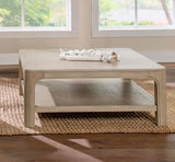 Solano Square Wood Cocktail Coffee Table Weathered Mango | Full | Brown | Weathered Mango | 723488