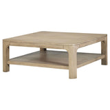 Solano Square Wood Cocktail Coffee Table Weathered Mango | Full | Brown | Weathered Mango | 723488