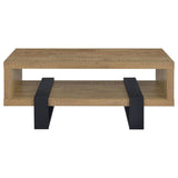 Dinard Engineered Wood Cocktail Coffee Table Mango | King | Brown | Mango | 723678