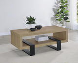 Dinard Engineered Wood Cocktail Coffee Table Latte | King | Beige | Latte | 723688