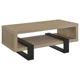 Dinard Engineered Wood Cocktail Coffee Table Latte | King | Beige | Latte | 723688
