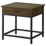 Byers 2-piece Lift Top Coffee and End Table Set Brown Oak | Brown | Brown Oak | 723778-S2