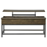 Byers 3-piece Lift Top Coffee and End Table Set Brown Oak | Brown | Brown Oak | 723778-S3