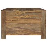 Esther 6-drawer Solid Wood Coffee Table Natural Sheesham | Brown | Natural | 723888