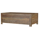 Esther 6-drawer Solid Wood Coffee Table Natural Sheesham | Brown | Natural | 723888